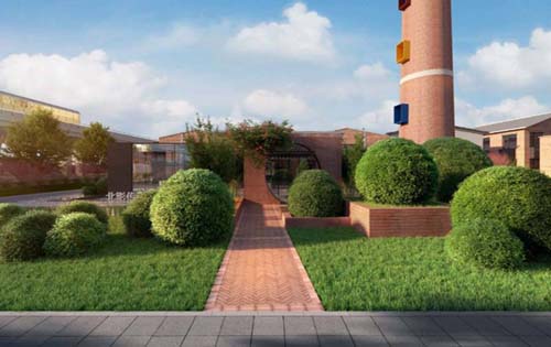 北影传奇科创园内景 